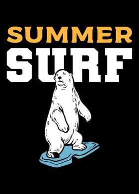 Summer Surf Surfer Gift