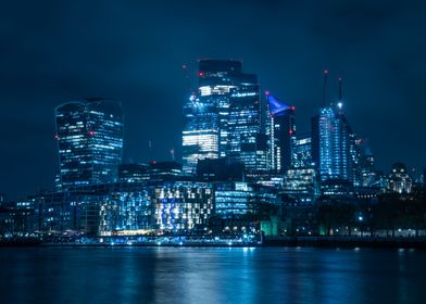 London Skyline at Night