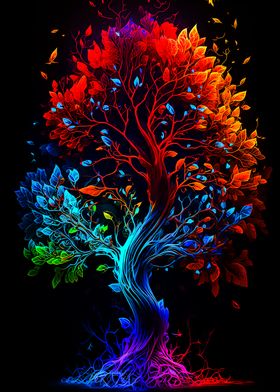 Tree Colorful