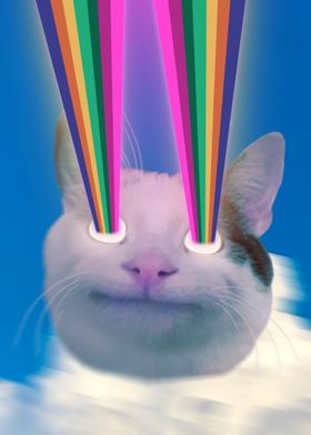 Hilarious Cat Psychedelic