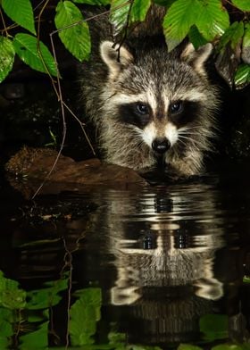 Raccoon Cute