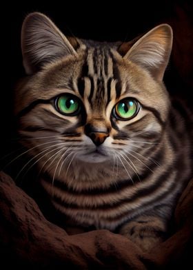 Deadly Black Footed Cat