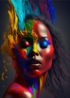 Girl in Colors