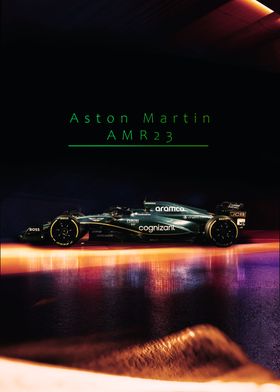 Aston Martin AMR23 F1 car