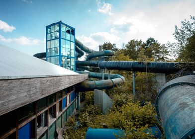 Abandoned water park