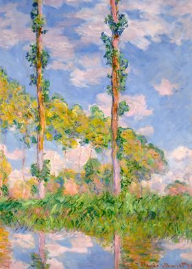 Poplars in the Sun 1891