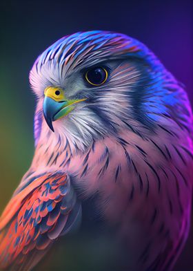 Adorable Fluffy Kestrel 