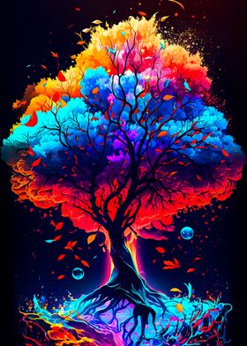 Tree Colorful