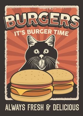 It is burger time