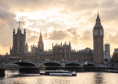 Big Ben During Golden Hour