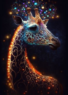 giraffe neon