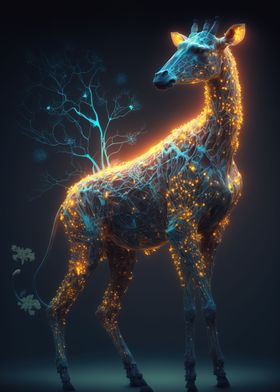 giraffe neon