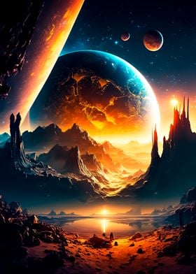 Mountains and Planets