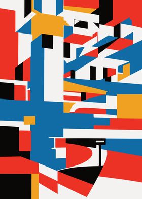 Bauhaus Abstract Shapes