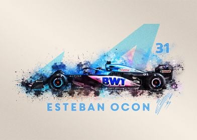 Esteban Ocon Car 2023