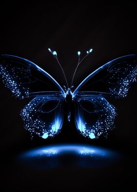 Butterfly Sky Night