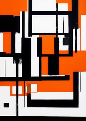 Abstract Bauhaus Poster