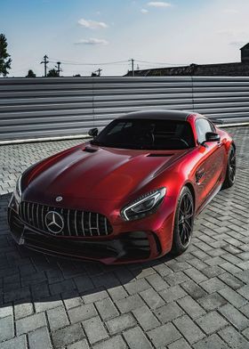 Mercedes Benz Red