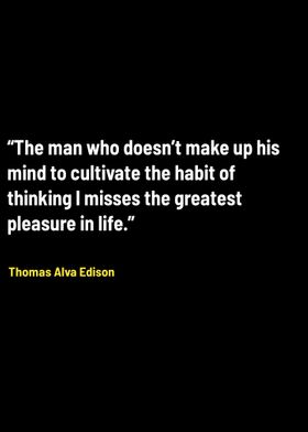 Thomas Alva Edison Quotes