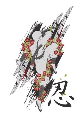 Ninja Flower Assassin