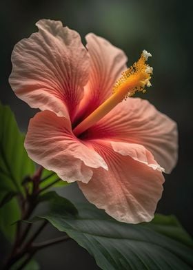 Hibiscus Flower Macro