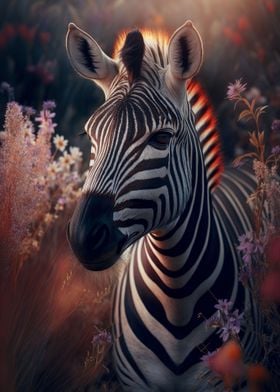 Zebra Flower