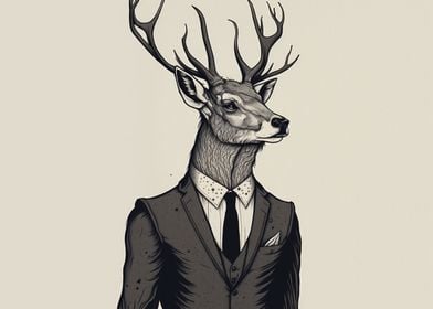 Fashion Deer 02