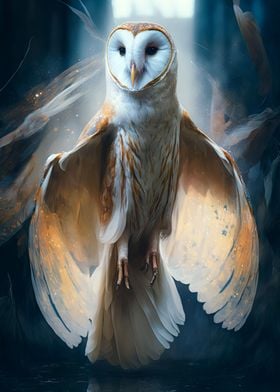 Barn Owl Angel