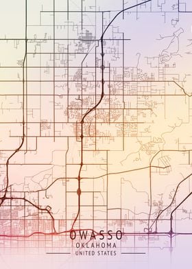 Owasso Oklahoma City Map