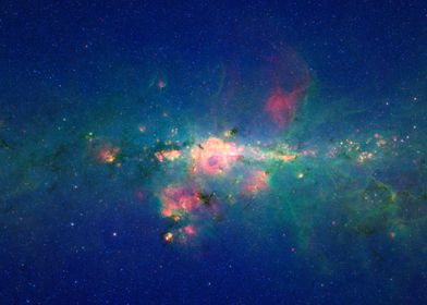 Stars Gather in Milky Way