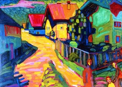 Kandinsky  Murnau Street 