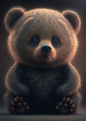 baby bear cute