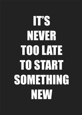 never late