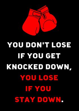 Boxing Motivation Quote