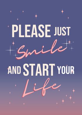 Pleae Start Your LIfe