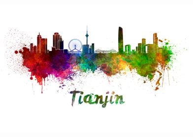 Tianjin skyline