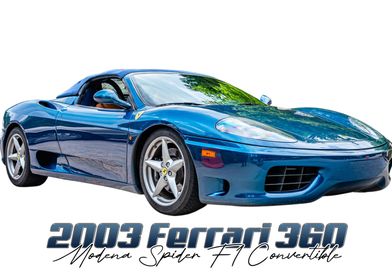 2003 Ferrari Convertible