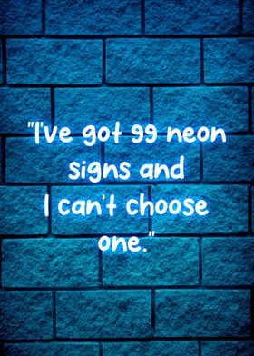 neon quotes 