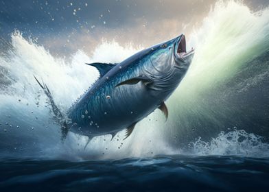 Big bluefin tuna