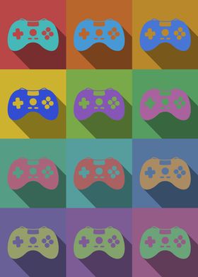 Video Game Controller Art