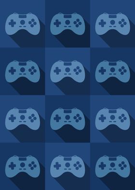 Gamer Controllers Blue