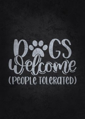 Dogs Welcome vs People