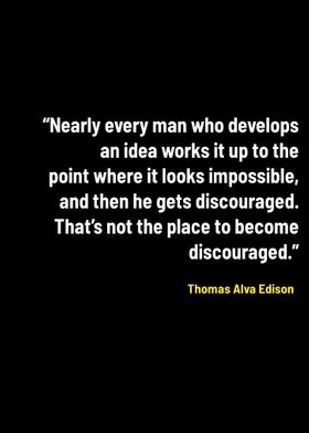 Thomas Alva Edison quotes