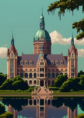 Schwerin pixel art 