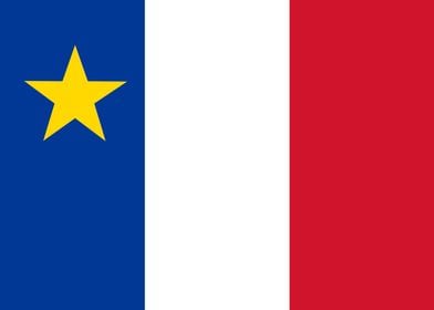 Acadian Flag of Acadia