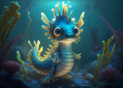 Baby Aquatic Dragon