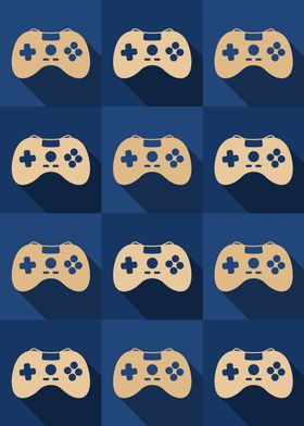 Gamer Controllers Blue