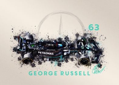 George Russell  Car 2023