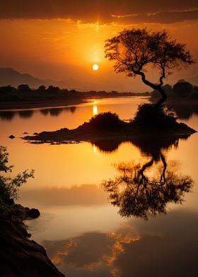 Mekong Delta Sunrise