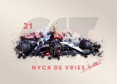 Nyck DE VRIES Car 2023